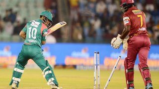 Road Safety World Series: वेस्टइंडीज को नसीब हुई पहली जीत, बांग्लादेश 5 विकेट से हारा